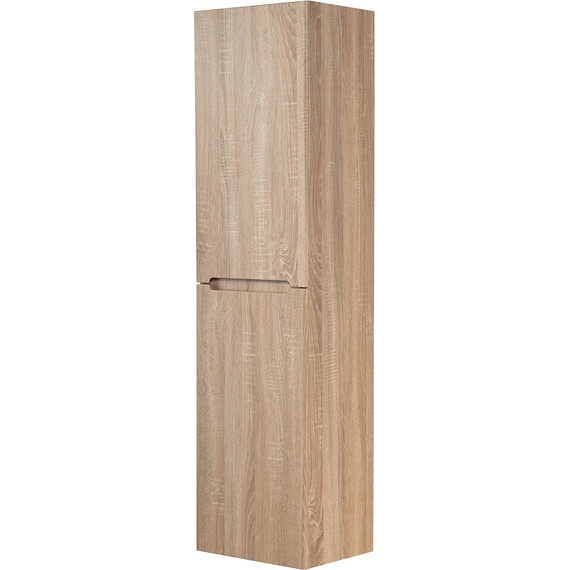 Пенал подвесной BelBagno ETNA-1500-2A-SC-WO-P-L 40 см, левый, Rovere Bianco - фото 2