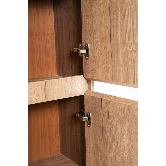 Пенал подвесной BelBagno KRAFT-1600-2A-SC-RT-R 35 см, правый, Rovere Tabacco - фото, картинка 5 Пенал подвесной BelBagno KRAFT-1600-2A-SC-RT-R 35 см, правый, Rovere Tabacco - фото 5