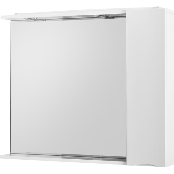 Зеркало-шкаф BelBagno 90 см MARINO-SPC-900/750-1A-BL-P-R, Bianco Lucido - фото 3
