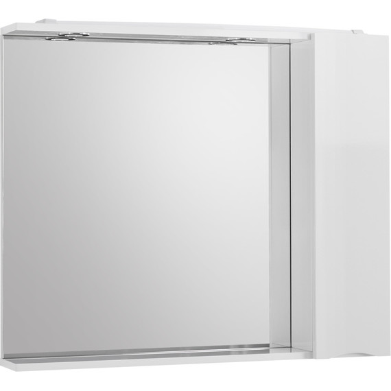 Зеркало-шкаф BelBagno 90 см MARINO-SPC-900/750-1A-BL-P-R, Bianco Lucido - фото 2