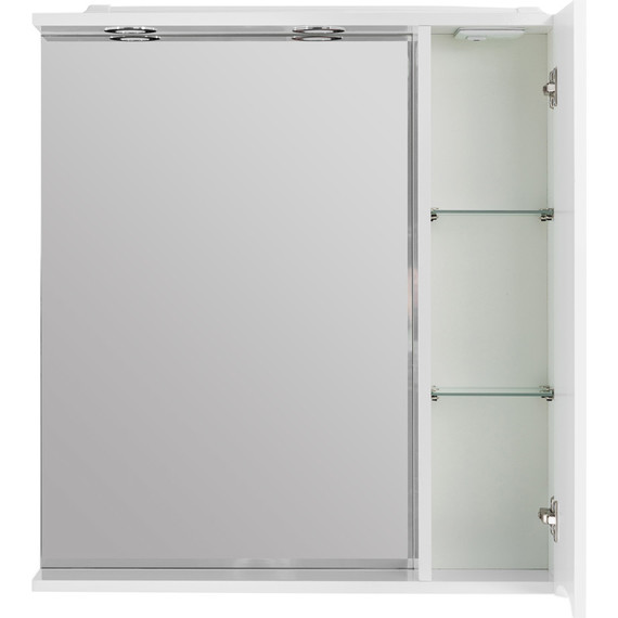 Зеркало-шкаф BelBagno 60 см MARINO-SPC-600/750-1A-BL-P-R, Bianco Lucido - фото 3