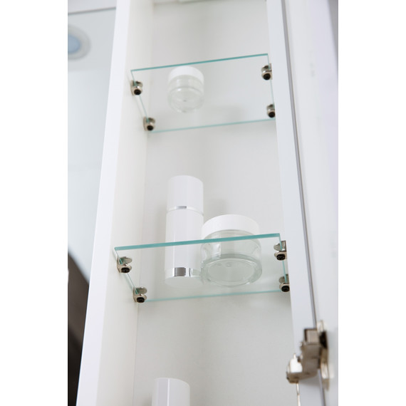 Зеркало-шкаф BelBagno 80 см MARINO-SPC-800/750-1A-BL-P-R, Bianco Lucido - фото 9