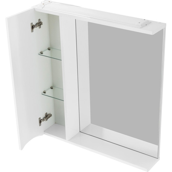 Зеркало-шкаф BelBagno 70 см MARINO-SPC-700/750-1A-BL-P-L, Bianco Lucido - фото 10