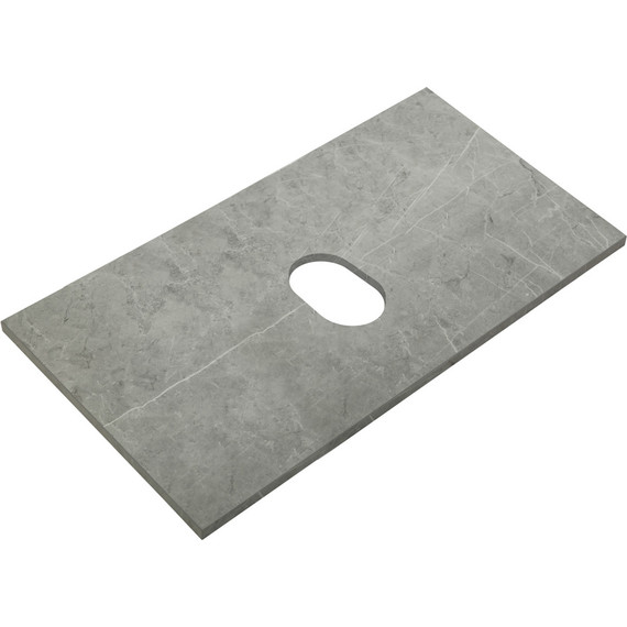 Столешница BelBagno Bellagio 80 см KEP-80-MGL-W0, Marmo Grigio Lucido - фото 2