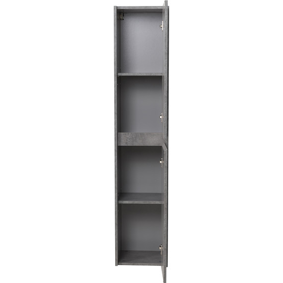 Пенал подвесной BelBagno KRAFT-1600-2A-SC-CG-R 33 см, Cemento Grigio - фото 4