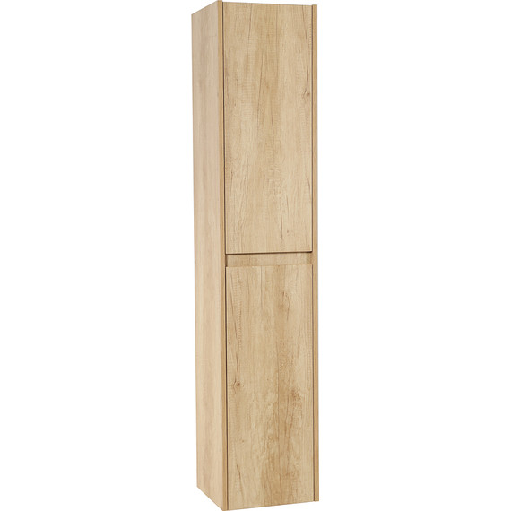 Пенал подвесной BelBagno KRAFT-1600-2A-SC-RNN-L 33 см, Rovere Nebrasca Nature - фото 2