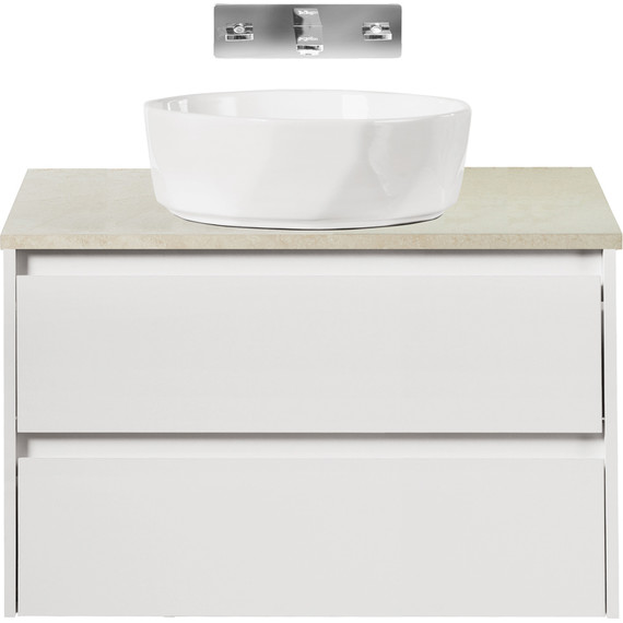 Столешница BelBagno Bellagio 80 см KEP-80-MCO-W0, Marmo Crema Opaco - фото 3