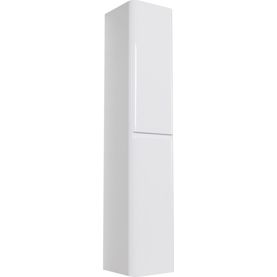 Пенал подвесной BelBagno ALBANO-1600-2A-SC-BL-P 32 см, Bianco Lucido - фото 2