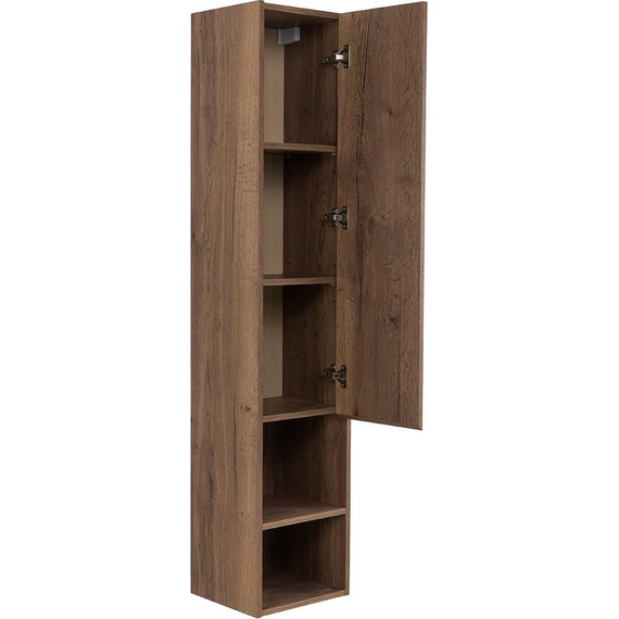 Пенал подвесной BelBagno KRAFT-1600-1A-SC-RT-R 33 см, Rovere Tabacco - фото 4