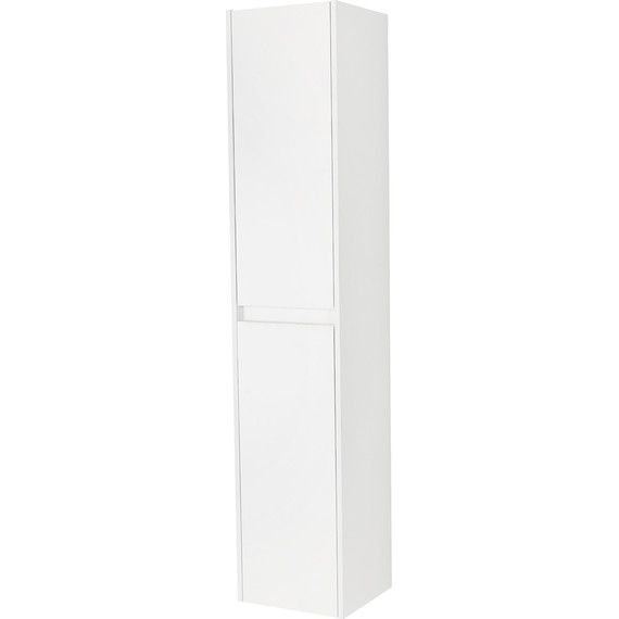Пенал подвесной BelBagno KRAFT-1600-2A-SC-BO-R 33 см, Bianco Opaco - фото 2