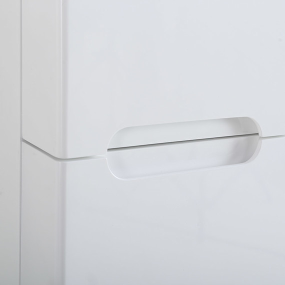 Пенал подвесной BelBagno ETNA-M-1500-2A-SO-BL-R 30 см, Bianco Lucido - фото 4