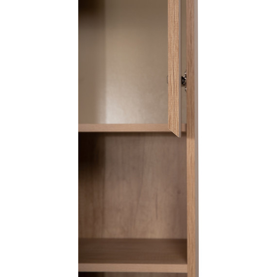 Пенал подвесной BelBagno KRAFT-1600-1A-SC-RNN-R 33 см, Rovere Nebrasca Nature - фото 4