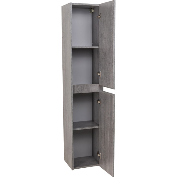 Пенал подвесной BelBagno KRAFT-1600-2A-SC-CG-R 33 см, Cemento Grigio - фото 3