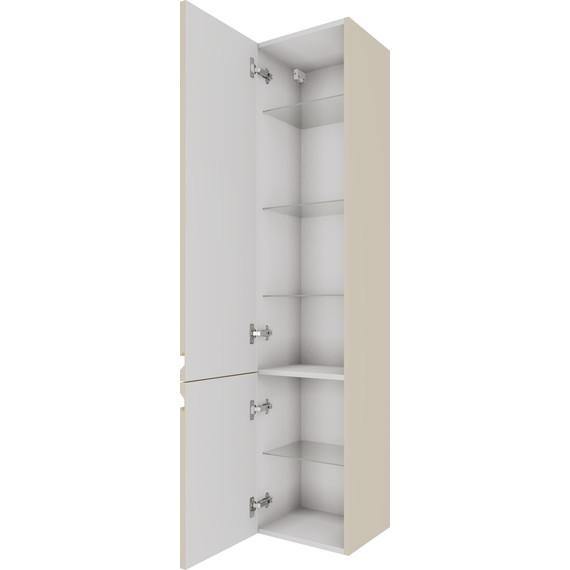 Пенал подвесной Aquatek 35 см AQ70035L-LC, капучино светлый - фото 2