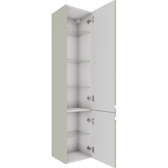 Пенал подвесной Aquatek 35 см AQ70035R-GS, шалфей зеленый - фото 2