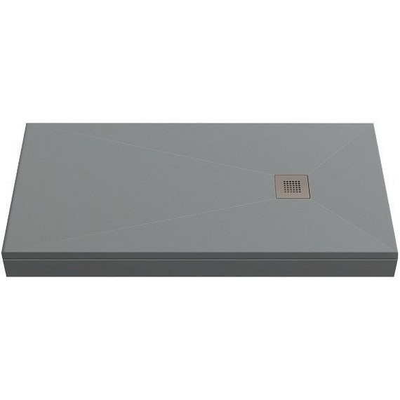 Каменный поддон Bas Essentia 120x80 см, графит - фото 5
