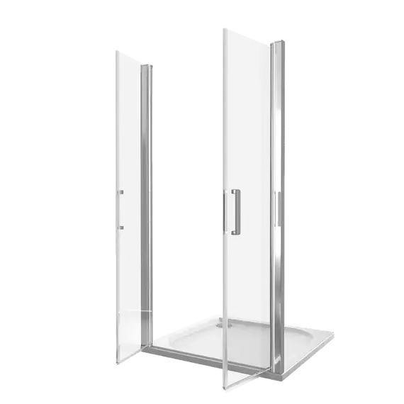 Душевая дверь Bas Fantasy SD-100-С-CH 100 см, хром/прозрачное - фото 3