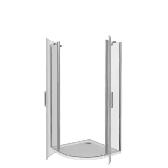 Душевое ограждение Bas Pandora R-120-C-CH 120x80 см, хром/прозрачное - фото 2