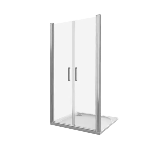 Душевая дверь Bas Fantasy SD-80-C-CH 80 см, хром/прозрачное - фото 2