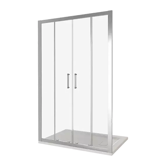 Душевая дверь Bas Latte WTW-TD-150-C-WE 150 см, хром/прозрачное - фото 2