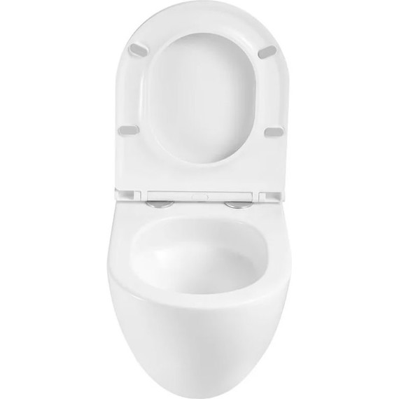 Унитаз подвесной безободковый Sintesi Ellipse SIN-TS-ELL-153 с крышкой микролифт (система смыва Торнадо) - фото, картинка 5 Унитаз подвесной безободковый Sintesi Ellipse SIN-TS-ELL-153 с крышкой микролифт (система смыва Торнадо) - фото 5