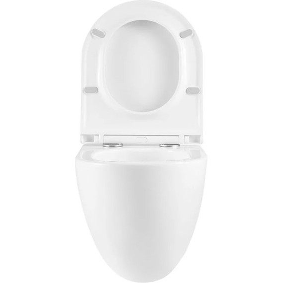 Унитаз подвесной безободковый Sintesi Ellipse SIN-TS-ELL-153 с крышкой микролифт (система смыва Торнадо) - фото, картинка 7 Унитаз подвесной безободковый Sintesi Ellipse SIN-TS-ELL-153 с крышкой микролифт (система смыва Торнадо) - фото 7