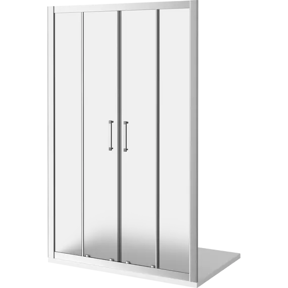 Душевая дверь Bas Latte WTW-TD-160-G-WE 160 см, хром/матовое - фото 
