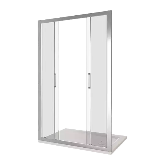 Душевая дверь Bas Latte WTW-TD-150-C-WE 150 см, хром/прозрачное - фото 3