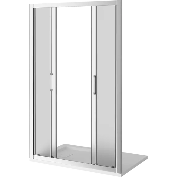 Душевая дверь Bas Latte WTW-TD-170-G-WE 170 см, хром/матовое - фото 2