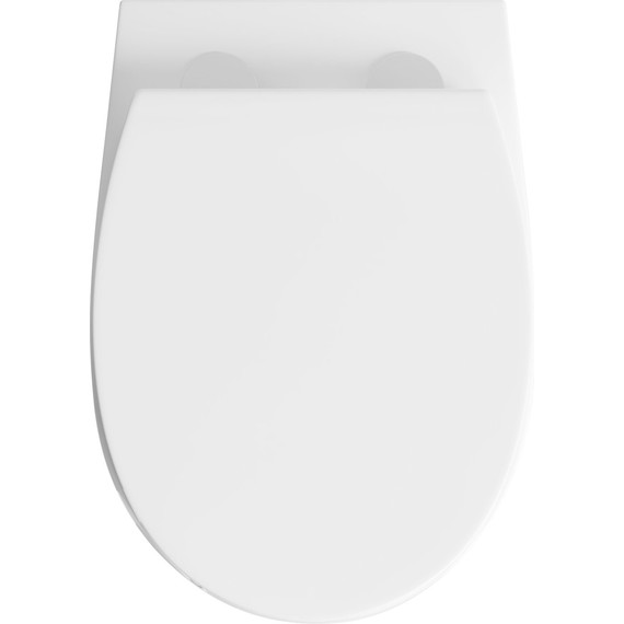 Унитаз подвесной безободковый Aquatek Сириус AQ1582T-00 с крышкой микролифт (система смыва Торнадо) - фото 4