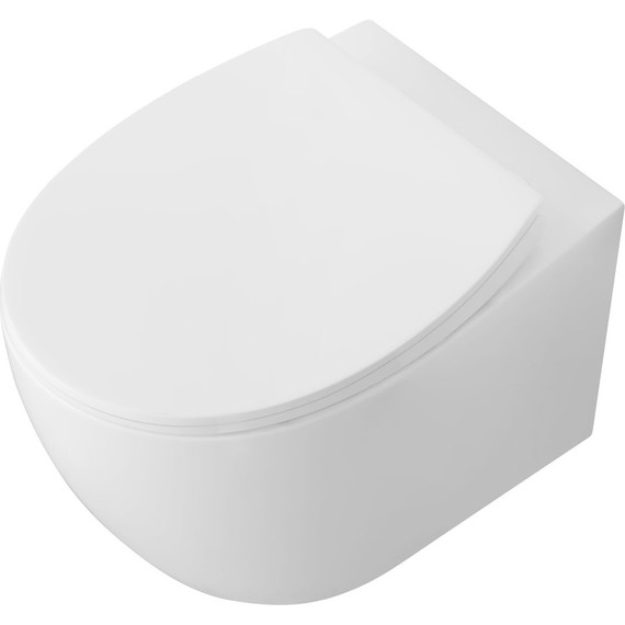 Унитаз подвесной безободковый Aquatek Сириус AQ1582T-00 с крышкой микролифт (система смыва Торнадо) - фото 6