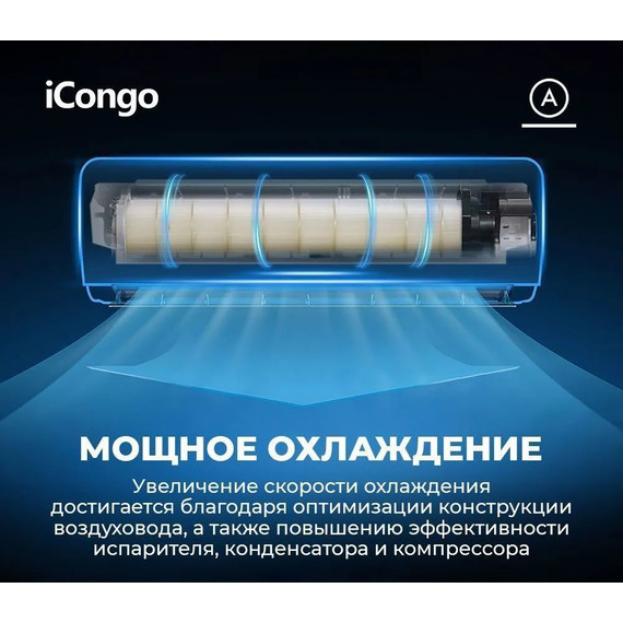 Сплит-система iCongo CS-25H3A-B170AM1 (компрессор GREE) - фото 9