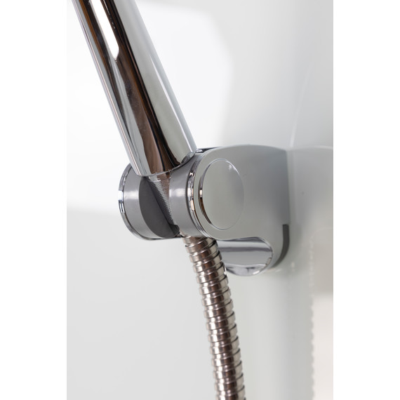 Душевая кабина Niagara 90x90 см NG-1101-14BKT, серебро/матовое - фото 14