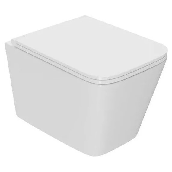 Инсталляция с подвесным унитазом комплект: Grohe Rapid SL 38772001 с подвесным безободковым унитазом Sintesi Balti SIN-TS-BLT-172 сиденье микролифт, крепление, кнопка смыва хром (система смыва Торнадо) - фото 3