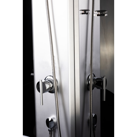 Душевая кабина Niagara 100x80 см E100/80/40L/TN/BK, хром/тонированное - фото, картинка 10 Душевая кабина Niagara 100x80 см E100/80/40L/TN/BK, хром/тонированное - фото 10