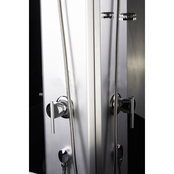 Душевая кабина Niagara 90x80 см E90/80/40L/TN/BK, хром/тонированное - фото 10