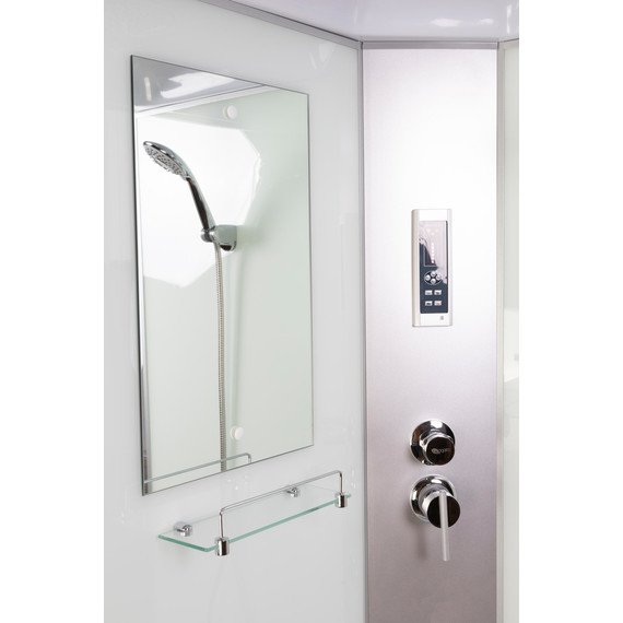 Душевая кабина Niagara 80x80 см 23071424P, серебро/матовое - фото 4