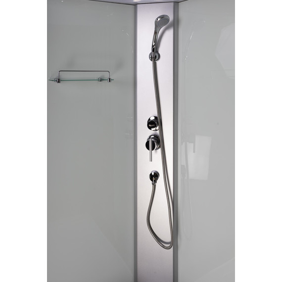 Душевая кабина Niagara 120x80 см E120/80/26L/MT, хром/матовое - фото 5