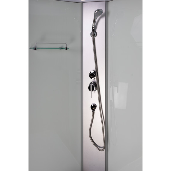 Душевая кабина Niagara 120x80 см E120/80/26R/MT, хром/матовое - фото 5