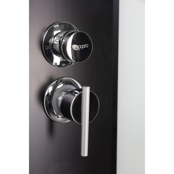 Душевая кабина Niagara 80x80 см NG-6707-14BK, чёрный/прозрачное - фото 5