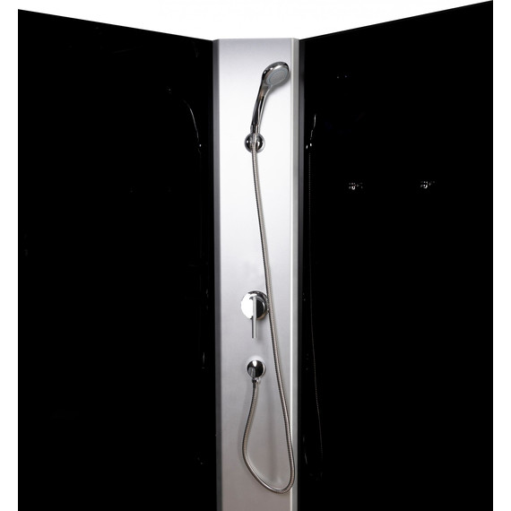 Душевая кабина Niagara 90x80 см E90/80/40L/TN/BK, хром/тонированное - фото 9