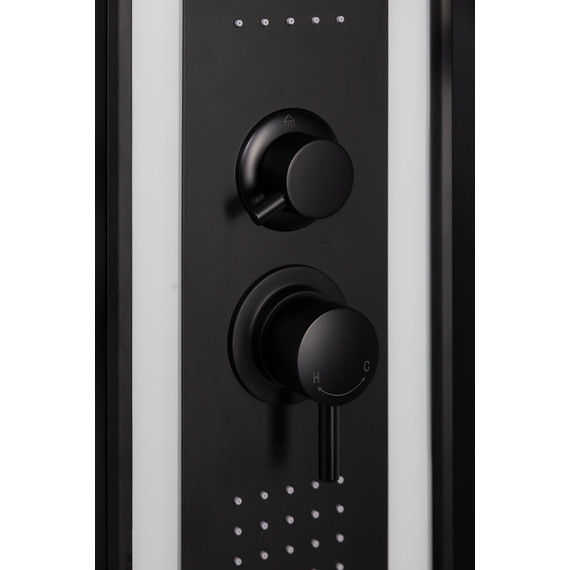 Гидробокс Niagara 90x90 см 69010134GDBLACK, чёрный/тонированное - фото 7