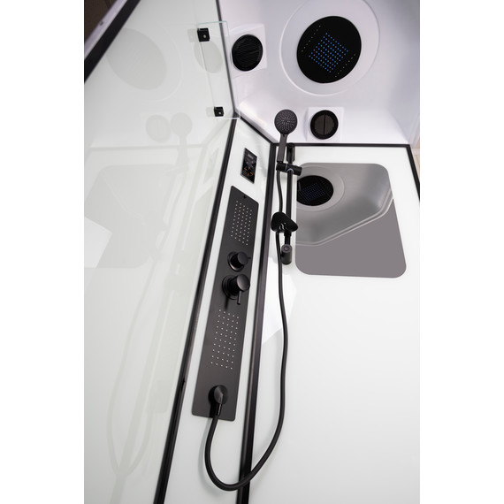 Гидробокс Niagara 90x90 см 69010134GDBLACK, чёрный/тонированное - фото 3