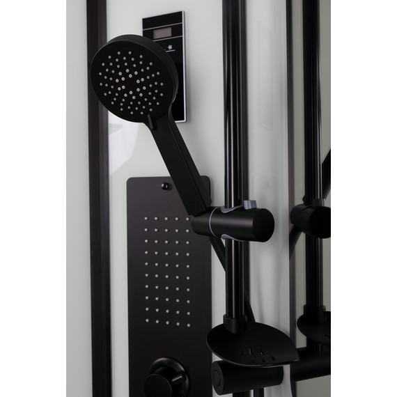 Гидробокс Niagara 90x90 см 69010134GDBLACK, чёрный/тонированное - фото 6