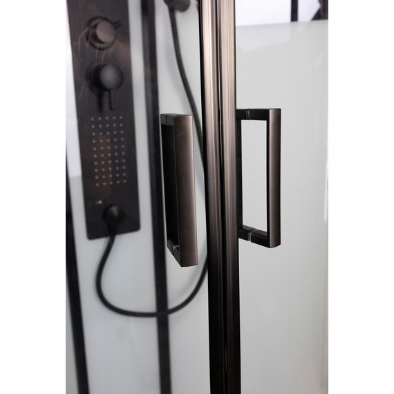 Гидробокс Niagara 90x90 см 69010134GDBLACK, чёрный/тонированное - фото 10