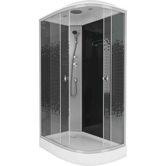Душевая кабина Niagara 120x80 см 45121453L, хром/узор - фото 2