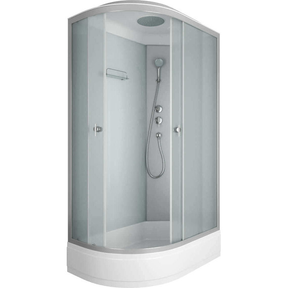 Душевая кабина Niagara 120x80 см E120/80/26R/MT, хром/матовое - фото 2