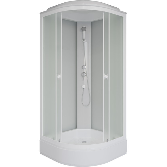Душевая кабина Niagara 100x100 см P100/26/MT, белый/матовое - фото 2