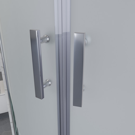 Гидробокс Niagara 120x80 см 3030164L, хром/матовое - фото 9