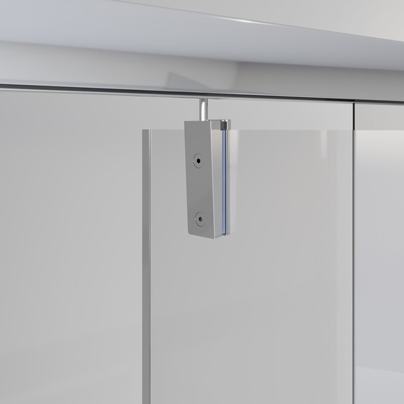 Душевое ограждение Niagara Nova 100x80 см NG-63-10A-A80, хром/прозрачное - фото 3